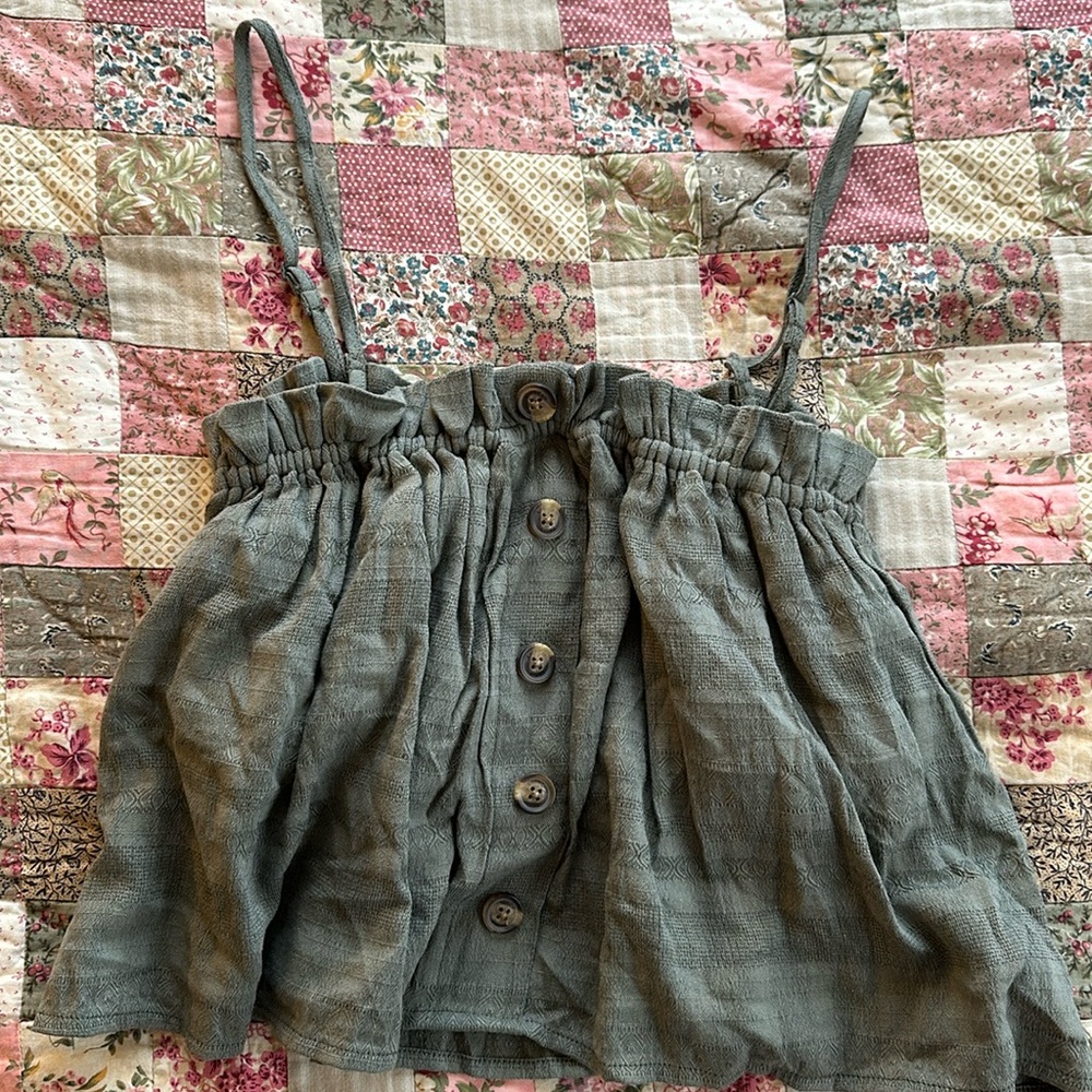 American Eagle Cropped Tank Top